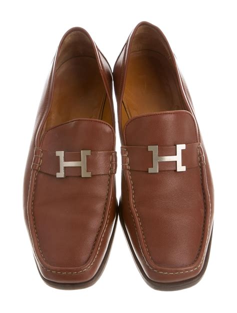 hermes h logo loafers|hermes loafer men.